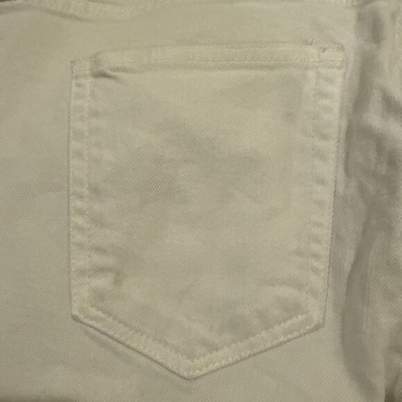 GAP 1969 Women's Girlfriend Jeans Denim White Size 29R 90s - Picture 13 of 16